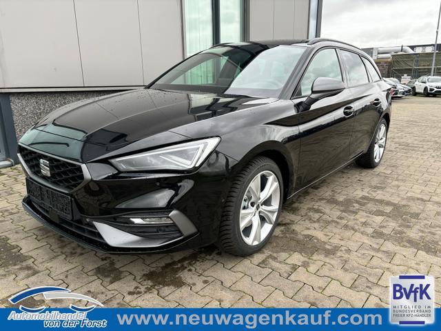 Seat Leon Sportstourer - "Style" LIEFERUNG KOSTENLOS! 1.5 TSI 115PS, 5 Jahre Garantie, 16" Alu, Climatronic, Parksensoren vorn/hinten, Media System PLUS 10,4"/Bluetooth, Tempomat, Full Digital Cockpit, LED-Scheinwerfer, M-Lederlenkrad, Reserverad, Verkehrszeichenerkennung
