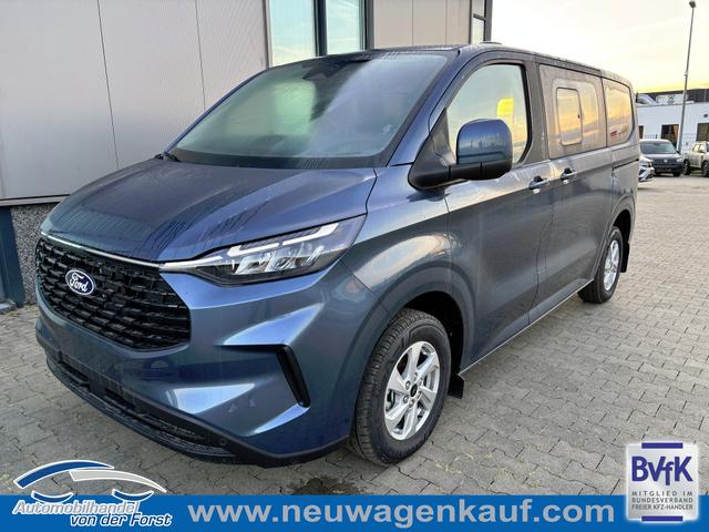 Ford Tourneo Custom (NEUES MODELL) - "Trend" LIEFERUNG KOSTENLOS! 2.0 TDCi 136PS L1H1, 5 Jahre Garantie, 8 Plätze, AHK, 2 Schiebetüren, Privacy, Metallic, 16" Alu + Allwetter, PDC vo/hi, Kamera, LED-Scheinwerfer, Keyless, Beheizte Frontscheibe, Radio 13", AndroidAuto/Apple CarPlay, Tempomat, 3-Zonen-Klimaautomatik