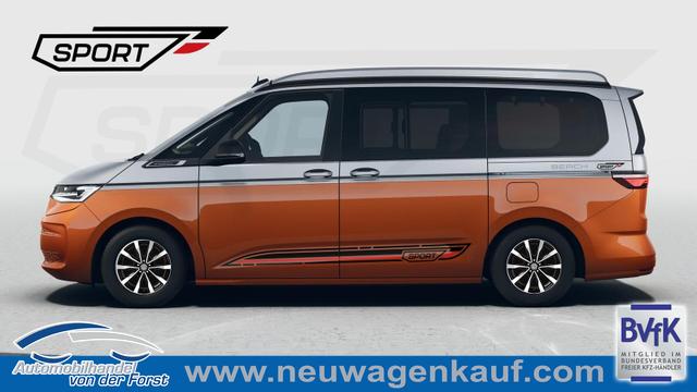 Volkswagen T7 California - California Beach T7 2.0TDI DSG California Beach Sport Edition 8 Fach GV5 Elegance+