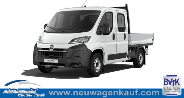 Opel Movano - Pritschenwagen Doppelkabine L3 3.5t verstärkt 2.2 BlueHDi 140 6- Movano