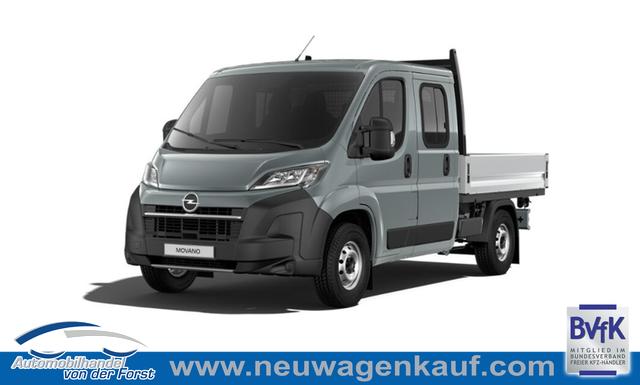 Opel Movano - Pritschenwagen Doppelkabine L3 3.5t verstärkt 2.2 BlueHDi 140 6- Movano