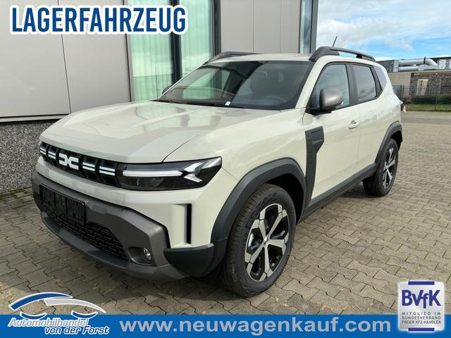 Dacia Duster (NEUES MODELL) - "Expression" LIEFERUNG KOSTENLOS! 1.0 ECO-G 100 (BENZIN + LPG-GASANLAGE), BEIGE-METALLIC, WINTER-PAKET, 17" Alufelgen "TERGAN", Klimaanlage, Rückfahrkamera, Parksensoren hinten, LED-Scheinwerfer, Radio Media 10" + Smartphone-Spiegelung, Armlehne, Dachreling, Tempomat, Verkehrszeichenerke