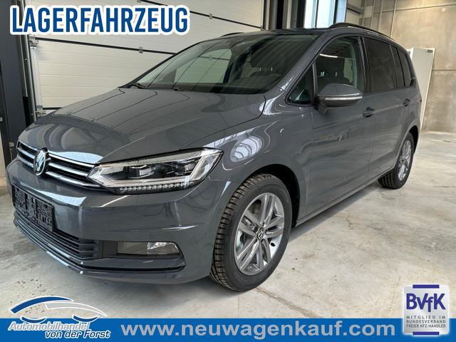 Volkswagen Touran - "Sondermodell LIMITED - 7-SITZER" LIEFERUNG KOSTENLOS & PREISGAR 1.5 TSI 150 PS, 17" Alu, GRAU-Metallic, Winter-Paket, Elektr. Heckklappe, Keyless, Alarm, LED-Scheinwerfer IQ-Light, Travel Assist, Parksensoren vo/hi, Rückfahrkamera, ACC, M-Lederlenkrad, Digital Cockpit, 3-Zonen-Climatronic, Radio Ready2Discover 8"
