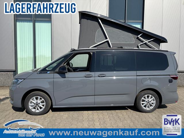 Volkswagen T7 California LAGERFAHRZEUGE - "Ocean" LIEFERUNG KOSTENLOS & PREISGARANTIE* 2.0 TDI 150PS DSG, 16" Alu, ELEKTRISCHES Aufstelldach, Privacy-Glas, Climatronic, KÜCHE, Standheizung + FB, Sitzheizung, Park Assist, Parksensoren v/h, Kamera, IQ Light LED-MATRIX, Markise, Side Assist, ACC, Ganzjahresreifen, Radio 10" + App-Connect