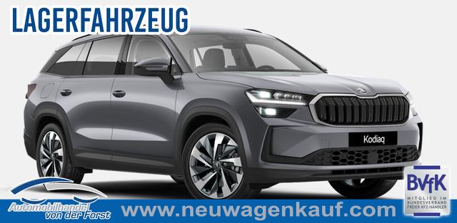 Skoda Kodiaq SONDERMODELL - "Selection PLUS" 1.5 TSI mHEV 150PS DSG, 3J. Garantie, STANDHEIZUNG, 19" Alu, MATRIX-LED, NAVI 13", Alarm, Anhängerkupplung, Elektr. Heckklappe, ACC, 3Z-Climatronic, KESSY, Sitzheizung, Parksensoren v/h, Kamera, Fahrersitz elektr/Memory, Lederlenkrad beheizt, Virtual Coc