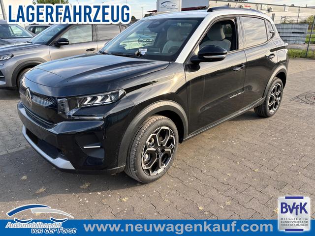Citroën C3 - NEUES MODELL "MAX" Turbo 100PS, Schwarz-Metallic, Winterpaket, 17" Alufelgen, Parksensoren hinten, Rückfahrkamera, Klimautomatik, Privacy-Glas, Dachreling, Navigation, Head-up-Display, Außenspiegel elektr. einstell-/beheiz-/anklappbar