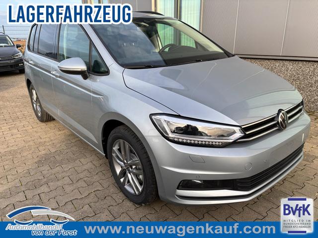 Volkswagen Touran - "Sondermodell LIMITED - 7-SITZER" LIEFERUNG KOSTENLOS & PREISGAR 1.5 TSI 150 PS, 17" Alu, SILBER-Metallic, Winter-Paket, Elektr. Heckklappe, Keyless, Alarm, LED-Scheinwerfer IQ-Light, Travel Assist, Parksensoren vo/hi, Rückfahrkamera, ACC, M-Lederlenkrad, Digital Cockpit, 3-Zonen-Climatronic, Radio Ready2Discover 8"