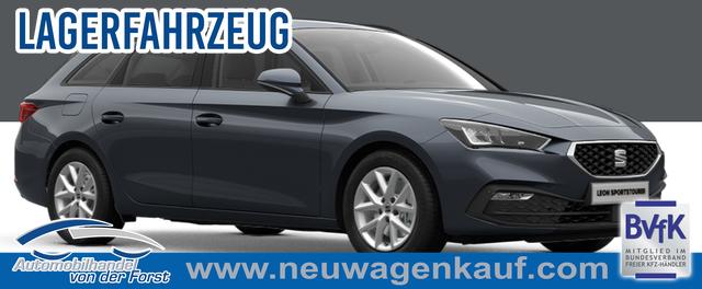 Seat Leon Sportstourer - "Style" LIEFERUNG KOSTENLOS & PREISGARANTIE! 1.5 TSI 115PS, MAGNETIC-GRAU-METALLIC, 5 Jahre Garantie, 16" ALU, MATRIX-LED, Privacy-Glas, Winter-Paket, 3-Zonen-Climatronic, ParkAssist, Parksensoren v/h, R&uuml;ckfahrkamera, Radio 10,4" + Full-Link, Tempomat, M-Lederlenkrad, variabler Ladeboden