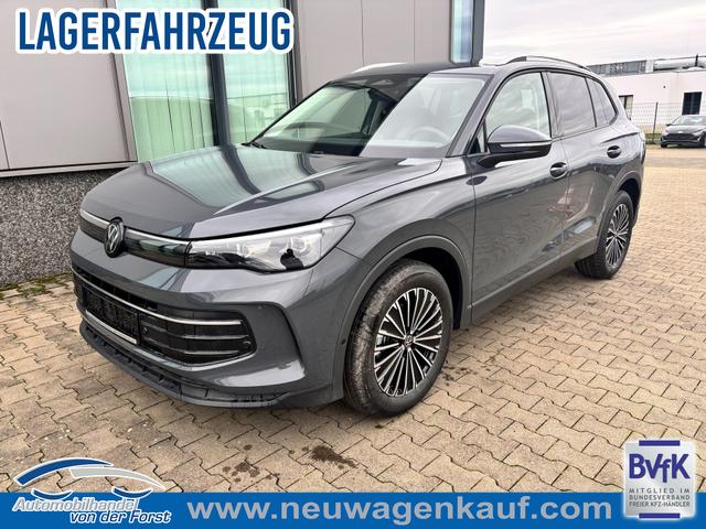 Volkswagen Tiguan - "Life" Inkl. KOSTENLOSE LIEFERUNG! 1.5 eTSI 150PS DSG, Grau-Metallic, 18" Alu NAPOLI, LED-PLUS-SCHEINWERFER, ELEKTR. HECKKLAPPE, KEYLESS ACCESS, PRIVACY-GLAS, DACHRELING, WINTER-PAKET, ACC, Park Assist, Parksensoren, Kamera, 3-Zonen-Climatronic, Radio/Wireless App-Connect, Digitales Cockpi