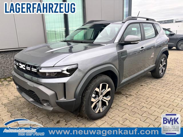 Dacia Duster - "Expression" LIEFERUNG KOSTENLOS! 1.6 HYBRID 140 AUTOMATIK (Benzin/Elektro), 17" Alufelgen "TERGAN", Klimaanlage, Rückfahrkamera, Parksensoren hinten, LED-Scheinwerfer, Radio Media 10" + Smartphone-Spiegelung, Armlehne, Dachreling, Tempomat, Verkehrszeichenerkennung, Spurassistent