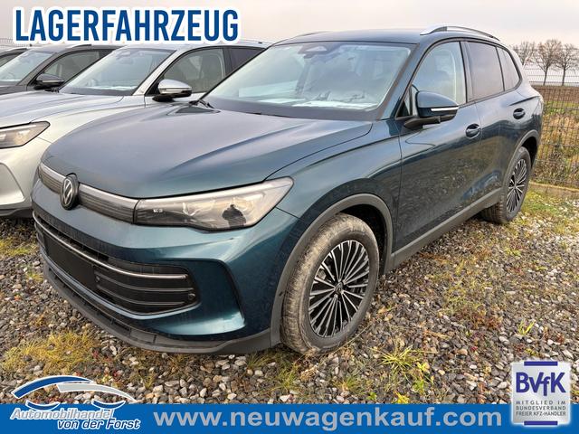 Volkswagen Tiguan - "Life" Inkl. KOSTENLOSE LIEFERUNG! 1.5 eTSI 150PS DSG, Blau-Metallic, 18" Alu NAPOLI, LED-PLUS-SCHEINWERFER, ELEKTR. HECKKLAPPE, KEYLESS ACCESS, PRIVACY-GLAS, DACHRELING, WINTER-PAKET, ACC, Park Assist, Parksensoren, Kamera, 3-Zonen-Climatronic, Radio/Wireless App-Connect, Digitales Cockpi