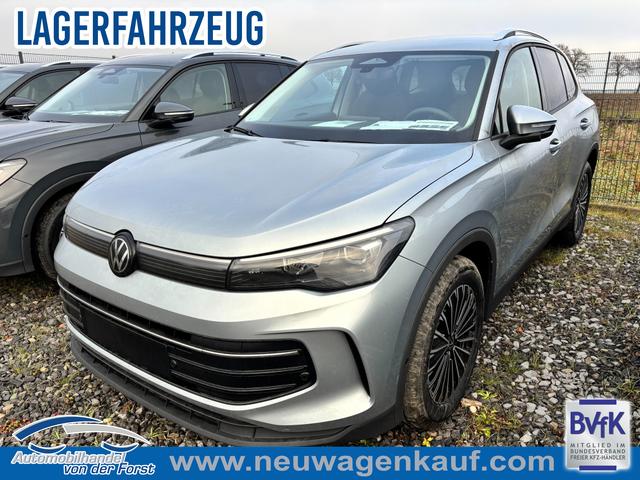 Volkswagen Tiguan - "Life" Inkl. KOSTENLOSE LIEFERUNG! 1.5 eTSI 150PS DSG, Silber-Met, 18" Alu NAPOLI, LED-PLUS-SCHEINWERFER, ELEKTR. HECKKLAPPE, KEYLESS ACCESS, PRIVACY-GLAS, DACHRELING, WINTER-PAKET, ACC, Park Assist, Parksensoren, Kamera, 3-Zonen-Climatronic, Radio/Wireless App-Connect, Digitales Cockpi