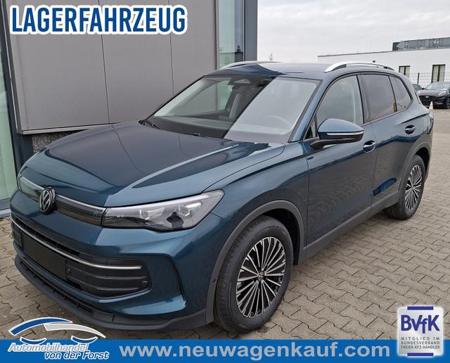 Volkswagen Tiguan - "Life" Inkl. KOSTENLOSE LIEFERUNG! 1.5 eTSI 150PS DSG, Blau-Metallic, 18" Alu NAPOLI, LED-PLUS-SCHEINWERFER, ELEKTR. HECKKLAPPE, KEYLESS ACCESS, PRIVACY-GLAS, DACHRELING, WINTER-PAKET, ACC, Park Assist, Parksensoren, Kamera, 3-Zonen-Climatronic, Radio/Wireless App-Connect, Digitales Cockpi