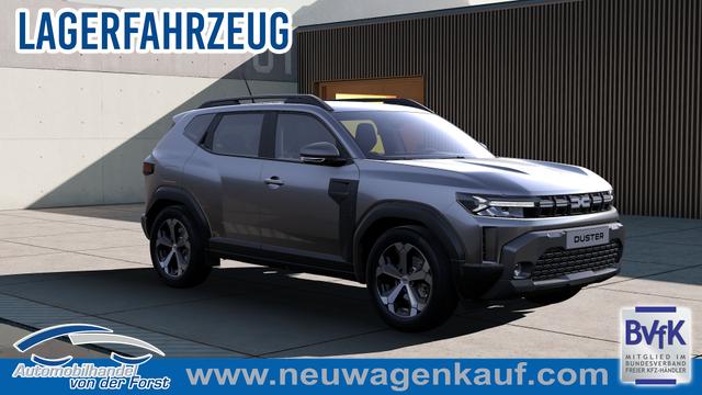 Dacia Duster - "Journey" Eco-G 120 (Benzin + LPG), GRAU-MET + WINTER-PAKET-PLUS (Vordersitze + Lenkrad + Frontscheibe beheizt) + PARKING-PAKET (Toter-Winkel-Assistent, 360&deg;-Kamera, Parksensoren vorn), Parksensoren hinten, Klimaautomatik, Tempomat, NAVIGATION, 18" ALU, 3J Garanti