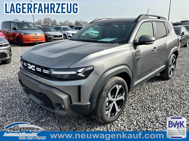 Dacia Duster - "Journey" Eco-G 120 (Benzin + LPG), GRAU-MET + WINTER-PAKET-PLUS (Vordersitze + Lenkrad + Frontscheibe beheizt) + PARKING-PAKET (Toter-Winkel-Assistent, 360&deg;-Kamera, Parksensoren vorn), Parksensoren hinten, Klimaautomatik, Tempomat, NAVIGATION, 18" ALU, 3J Garanti