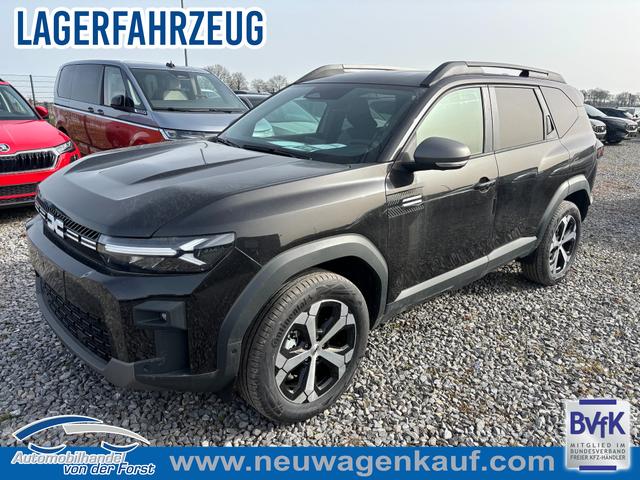 Dacia Bigster - "Journey" LIEFERUNG KOSTENLOS! hybrid 155 (FULL-HYBRID) (Benzin+Elektro) AUTOMATIK, SCHWARZ-MET + WINTER-PAKET (Vordersitze, Lenkrad, Frontscheibe beheizt) + PARKING (Toter-Winkel, 360&deg;Kamera, Parksensoren vorn/hinten), Klimaautomatik, Privacy, NAVI, ELEK. HECKKLAPPE, 18" Alu, ACC