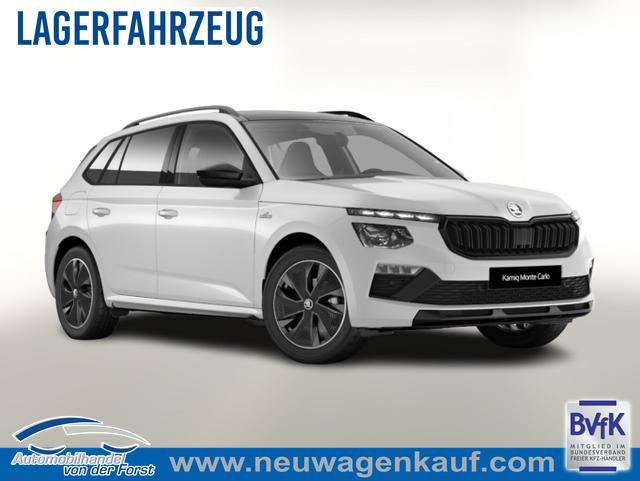 Skoda Kamiq - Monte Carlo Kamiq DSG MonteC Pano Matrix ACC SideA Kam SHZ