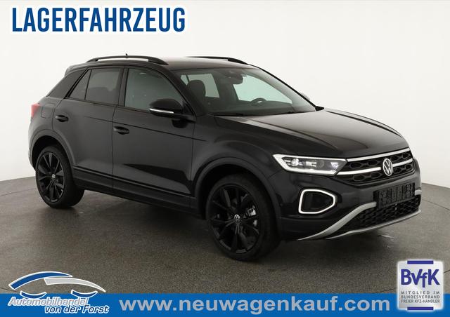 Volkswagen T-Roc - Style T-Roc 1.5 TSI DSG Black Style, AHK, IQ.Light, 19-Zoll, easyOpen, Navi