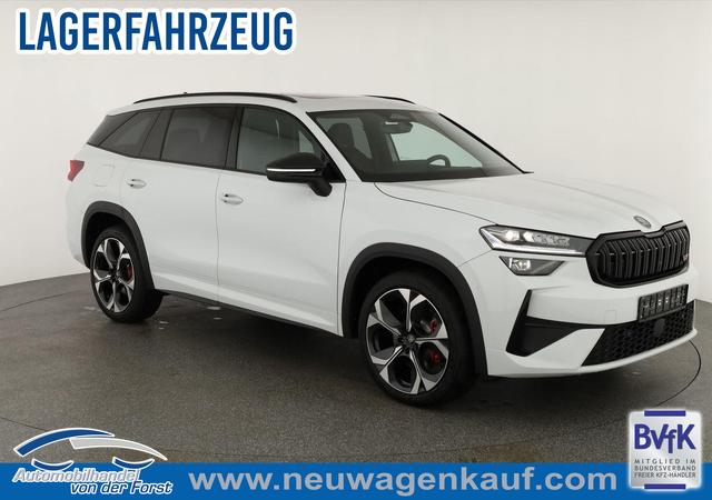Skoda Kodiaq - 2.0 TSI 195 kW 4x4 RS Kodiaq RS 2.0 TSI DSG 4x4, Pano, AHK, Canton, 4x Sitzheizung, sofort