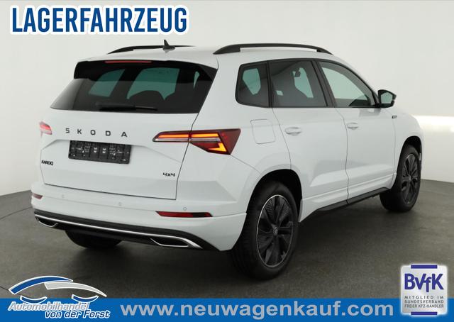 Skoda Karoq - Sportline 4x4 Karoq 2.0 TDI DSG 4x4 Sportline, AHK, Matrix, Navi, 5-J. Garantie