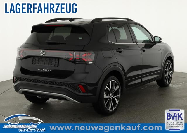 Volkswagen T-Cross - 1.5 TSI 110 kW R-Line T-Cross 1.5 TSI DSG R-Line, IQ.Light, Navi, Side, Kamera, Winter, 18-Zoll