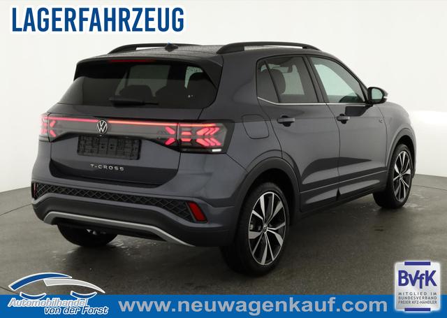 Volkswagen T-Cross - 1.5 TSI 110 kW R-Line T-Cross 1.5 TSI DSG R-Line, IQ.Light, Navi, Side, Kamera, Winter, 18-Zoll