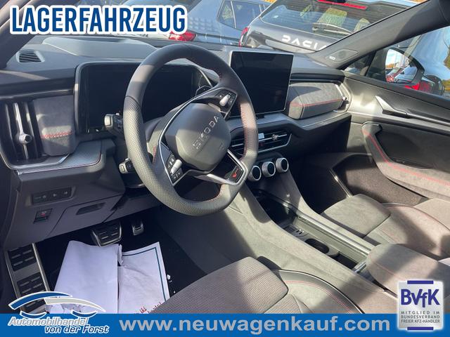 Skoda Kodiaq - 2.0 TSI 195 kW 4x4 RS Kodiaq RS 2.0 TSI DSG 4x4, 7-Sitzer, Pano, AHK, Canton, HuD, 5-J Garantie