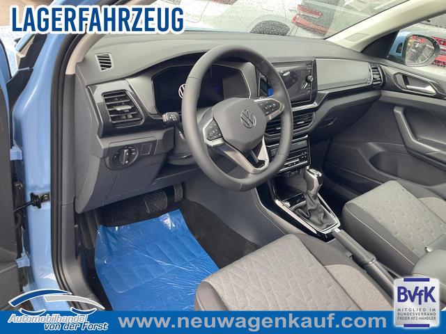 Volkswagen T-Cross - 1.5 TSI 110 kW Life T-Cross 1.5 TSI DSG Life, AHK, IQ.Light, ACC, Side, Kamera, 17-Zoll, Winterpaket