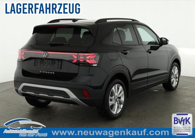 Volkswagen T-Cross - 1.0 TSI 85 kW Life T-Cross 1.0 TSI DSG Life, IQ.Light, AHK, ACC, Kamera, 17-Zoll, Winterpaket
