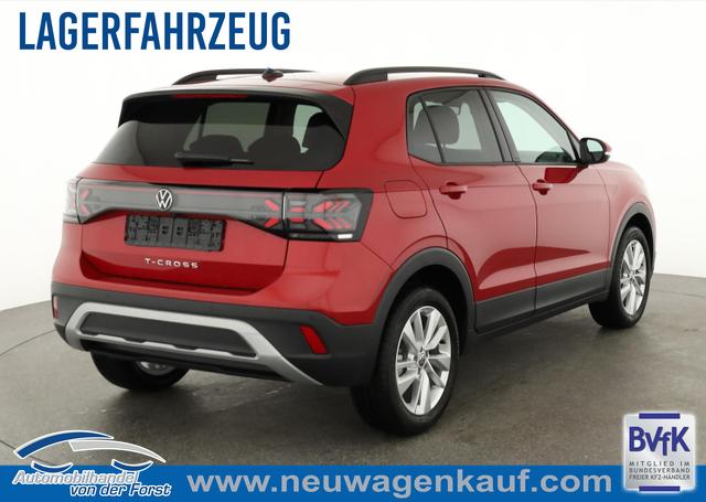 Volkswagen T-Cross - 1.0 TSI 85 kW Life T-Cross 1.0 TSI DSG Life, IQ.Light, Kamera, ACC, Side, Winter, 17-Zoll