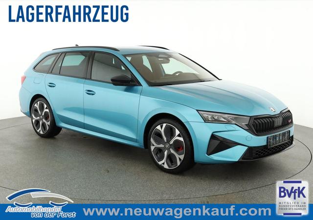 Skoda Octavia Combi - Octavia Combi RS 2.0 TSI DSG, Sonderlackierung, AHK, 19 Zoll, Canton, el. Klappe, Navi, Matrix, sofort