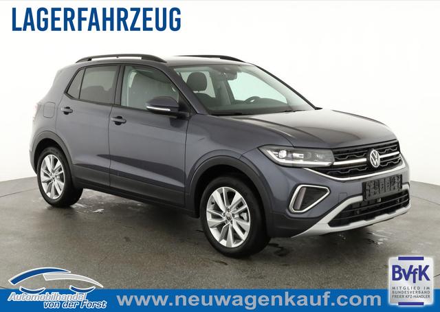 Volkswagen T-Cross - 1.0 TSI 85 kW Life T-Cross 1.0 TSI Life, AHK, IQ.Light, Kamera, ACC, Side. Winter, 17-Zoll