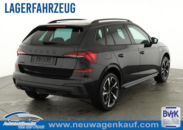 Skoda Kamiq - Monte Carlo Kamiq 1.5 TSI Monte Carlo, Matrix, AHK, 18-Zoll, Pano, Navi, el. Klappe, 5 J.-Garantie