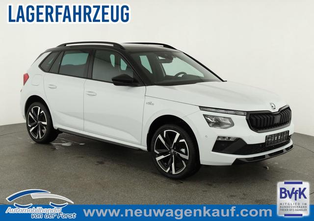 Skoda Kamiq - Monte Carlo Kamiq 1.5 TSI Monte Carlo, Matrix, AHK, 18-Zoll, Pano, Navi, el. Klappe, 5 J.-Garantie