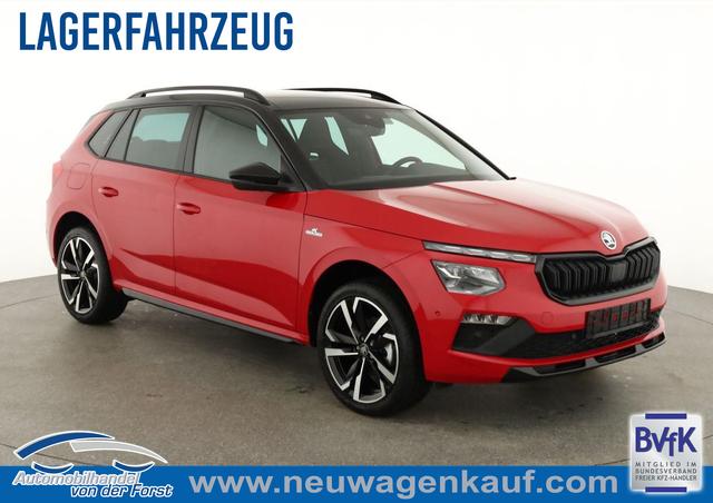 Skoda Kamiq - Monte Carlo Kamiq 1.5 TSI Monte Carlo, Matrix, AHK, 18-Zoll, Pano, Navi, el. Klappe, 5 J.-Garantie