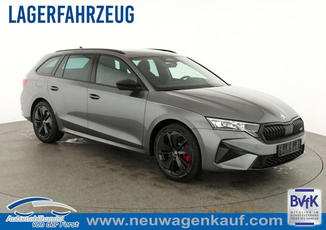 Skoda Octavia Combi - 2.0 TSI 195 kW RS Octavia Combi RS 2.0 TSI DSG, Pano, AHK, Navi, Matrix, Side, Winter, 5 J.-Garantie