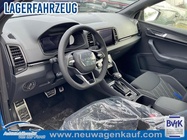 Skoda Karoq - Sportline Karoq 1.5 TSI DSG Sportline, Pano, AHK, Navi, CANTON, Matrix, AreaView, Side, FS-beheizbar