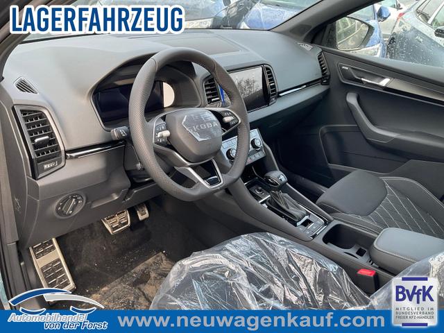 Skoda Karoq - Sportline Karoq 2.0 TDI DSG Sportline, AHK, Navi, CANTON, Matrix, AreaView, Side, Kamera, el. Klappe, FS-beheizbar