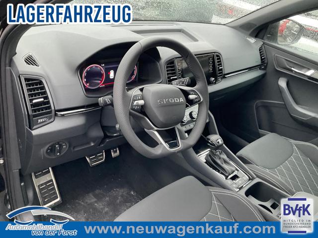 Skoda Karoq - Sportline Karoq 1.5 TSI DSG Sportline, AHK, Navi, CANTON, Matrix, Kamera, el. Klappe, 5-J. Garantie
