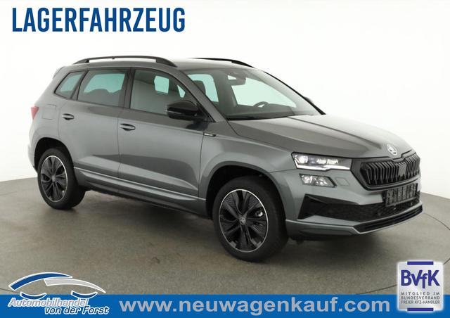 Skoda Karoq - Sportline Karoq 1.5 TSI DSG Sportline, AHK, Navi, CANTON, Matrix, Kamera, el. Klappe, 5-J. Garantie