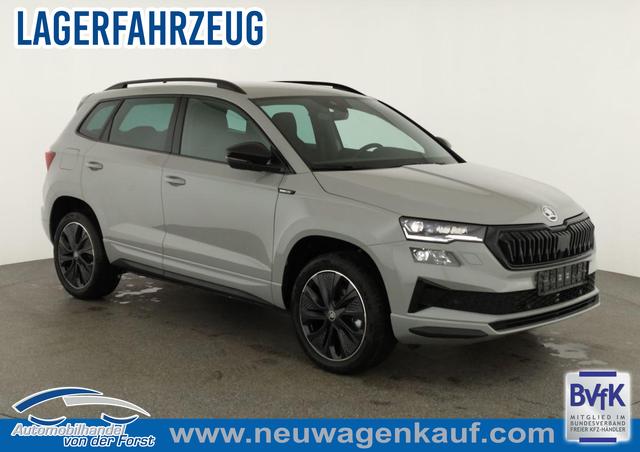 Skoda Karoq - Sportline Karoq 1.5 TSI DSG Sportline, AHK, Navi, CANTON, Matrix, Kamera, el. Klappe, 5-J. Garantie