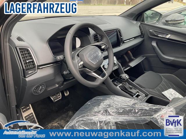 Skoda Karoq - Sportline Karoq 1.5 TSI DSG Sportline, Pano, AHK, Navi, CANTON, Matrix, AreaView, Side, FS-beheizbar