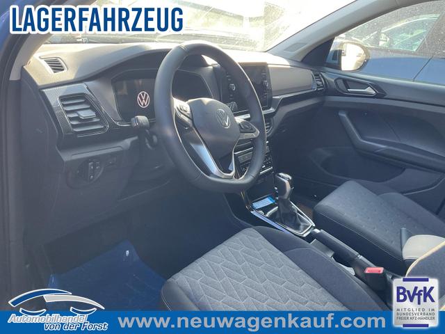 Volkswagen T-Cross - 1.5 TSI 110 kW Life T-Cross 1.5 TSI DSG Life, AHK, LED, Kamera, Side, ACC, Winter, sofort