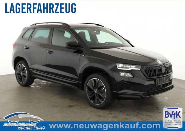 Skoda Karoq - Sportline Karoq 1.5 TSI DSG Sportline, AHK, Navi, CANTON, Matrix, AreaView, Side, Kamera, el. Klappe, FS-beheizbar