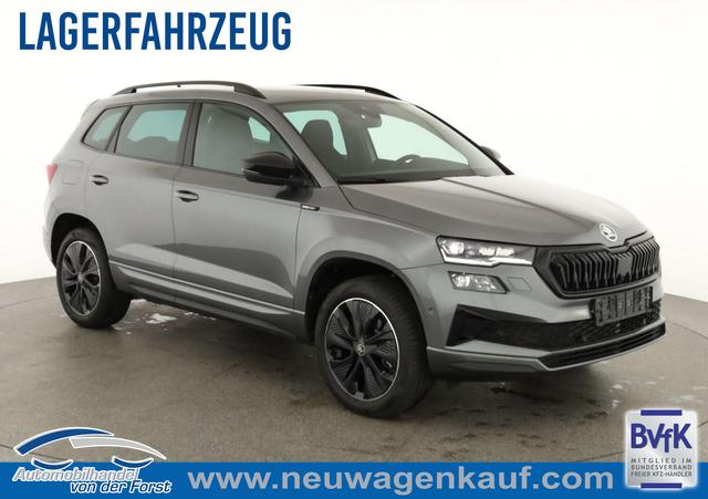 Skoda Karoq - Sportline 4x4 Karoq 2.0 TDI DSG 4x4 Sportline, Pano, AHK, Navi, Matrix, AreaView, Side, Kamera, el. Klappe, FS-beheizbar, Winter