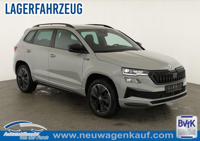 Skoda Karoq - Sportline Karoq 1.5 TSI DSG Sportline, AHK, Navi, CANTON, Matrix, AreaView, Side, Kamera, el. Klappe, FS-beheizbar