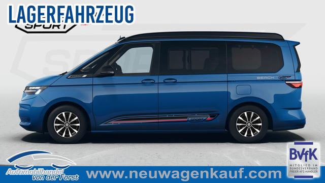Volkswagen T7 California - California Beach T7 2.0TDI DSG California Beach Sport Edition 8 Fach GV5 Lite+