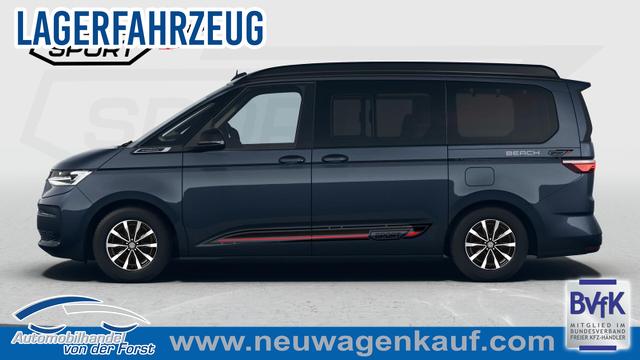 Volkswagen T7 California - California Beach T7 2.0TDI DSG California Beach Sport Edition 8 Fach GV5 Komfort