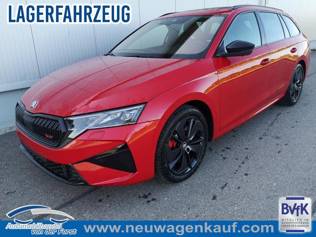 Skoda Octavia Combi - 2.0 TSI 195 kW RS Octavia Kombi RS 2.0TSI Pano Matrix Area AHK Sound GV5