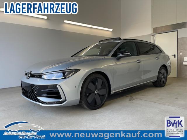 Volkswagen Passat Variant - R-Line 265PS 4M Stdhz+Leder+AHK+DCC+Pano+Harman+Alu19+IQ.Drive+Black+HUD